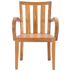 Chic Teak Boston Teak Wood Indoor/ Outdoor Patio Dining Arm Chair