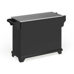 Crosley Lafayette Stainless Steel Top Full Size Kitchen Island/Cart - 18d x 51.5w x 36h