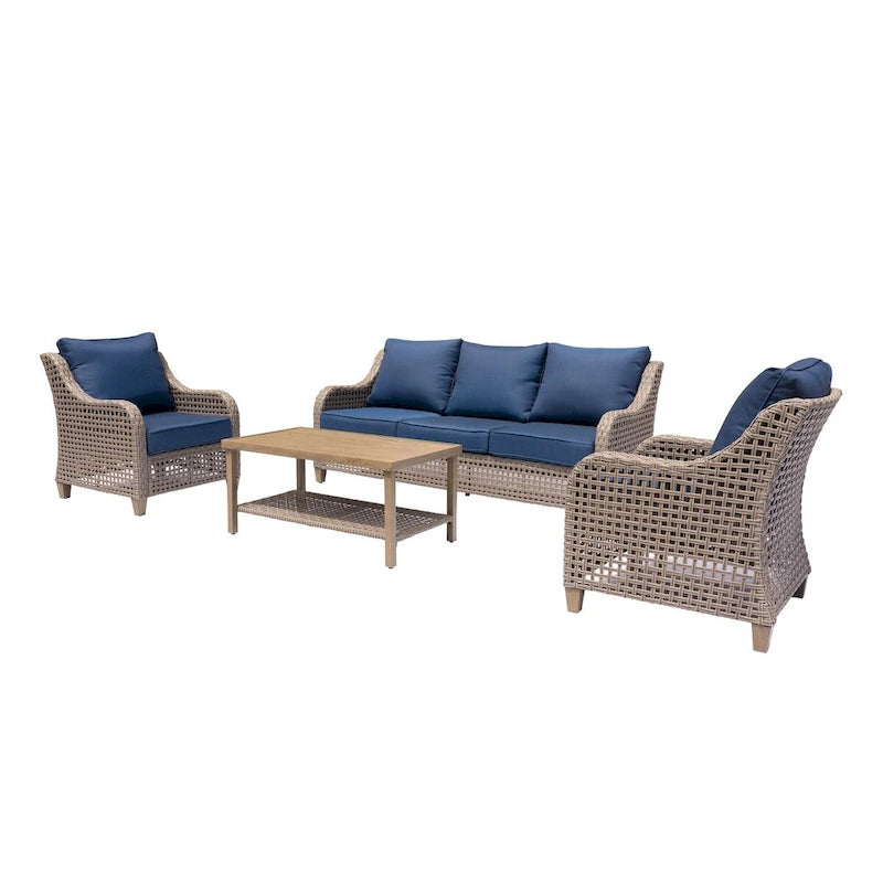Parker 4-Piece Deep Seating Set