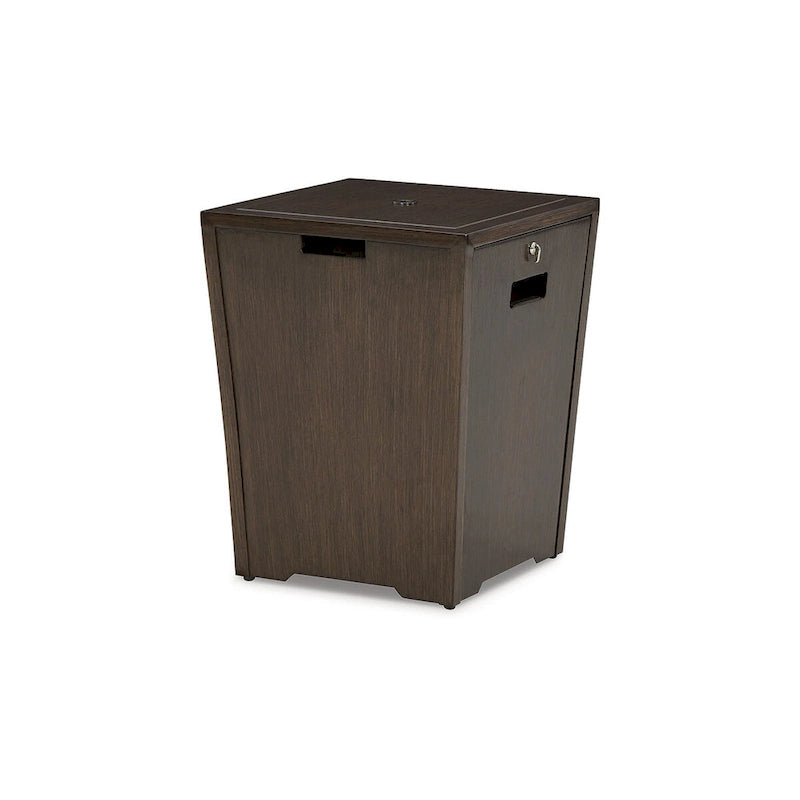 Signature Design by Ashley Rodeway South Brown 3-Piece Outdoor Package - 32W x 37D x 37H