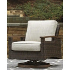 Signature Design by Ashley Rodeway South Brown 3-Piece Outdoor Package - 32W x 37D x 37H