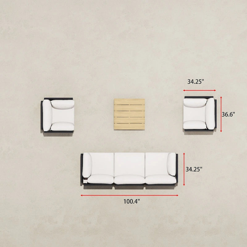 Galway 6pc Multi-Chair Seating Set