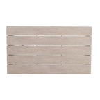 Solid Construction Durable Aluminum Coffee Table,Whitewashed Birch Look