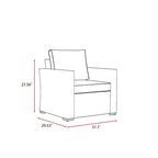 Laguna 7-piece Fire Seating Set