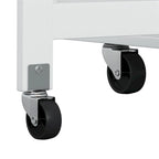 Multi-Functional Kitchen Island Cart with 2 Door Cabinet and Wine Rack - N/A