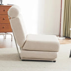 Single Sofa Chair Foldable Single Sofa Bed with Pillow