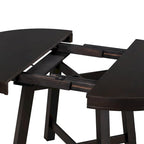 Farmhouse Round Extendable Dining Table