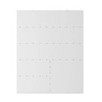 Modular Buffet and Display Cabinet - Modular Design in Pristine White