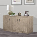 Saint Birch Alaska 3-Door Credenza Storage Cabinet