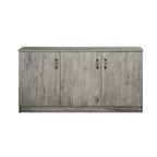 Saint Birch Alaska 3-Door Credenza Storage Cabinet