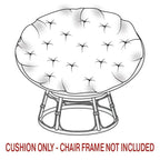 Sorra Home Sunbrella Outdoor Papasan Cushion - 44 in W x 44 in W x 4 in H