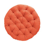Sorra Home Sunbrella Outdoor Papasan Cushion - 44 in W x 44 in W x 4 in H