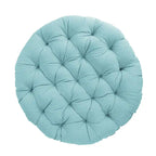 Sorra Home Sunbrella Outdoor Papasan Cushion - 44 in W x 44 in W x 4 in H