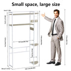 Large Over The Toilet Storage Cabinet Washing Machine Rack Organizer