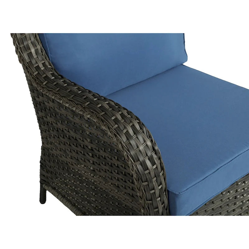 Patio Furniture Outdoor Conversation Set 6 Pieces