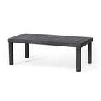 Acacia Wood Outdoor Loveseat and Coffee Table Set with Cushions