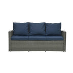 5 Set Wicker Furniture,Patio Furniture,Seasonal PE Wicker Furniture
