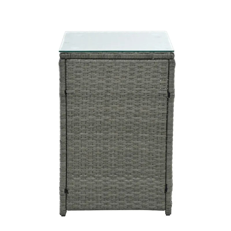 5 Set Wicker Furniture,Patio Furniture,Seasonal PE Wicker Furniture
