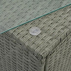 5 Set Wicker Furniture,Patio Furniture,Seasonal PE Wicker Furniture