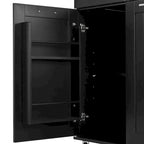 Kitchen Island with Drop Leaf,Kitchen Storage Cart with 3 Tier Pull Out Cabinet Organizer,Kitchen Cart on Wheels with Towel Rack