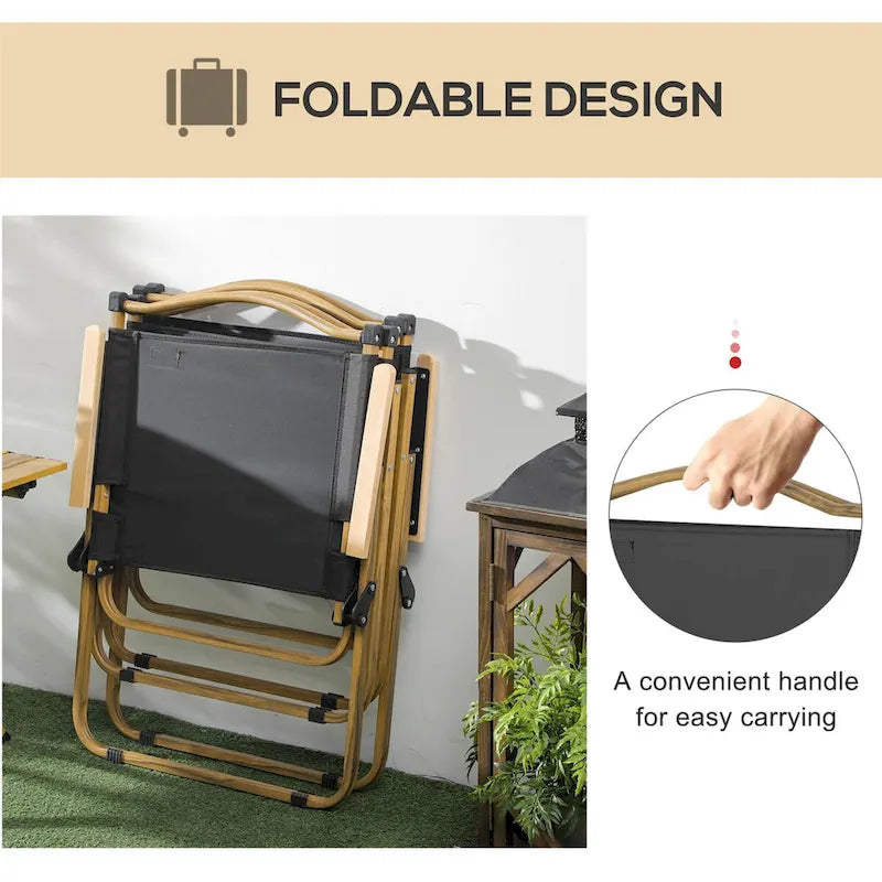 2 Pack Folding Camping Chair