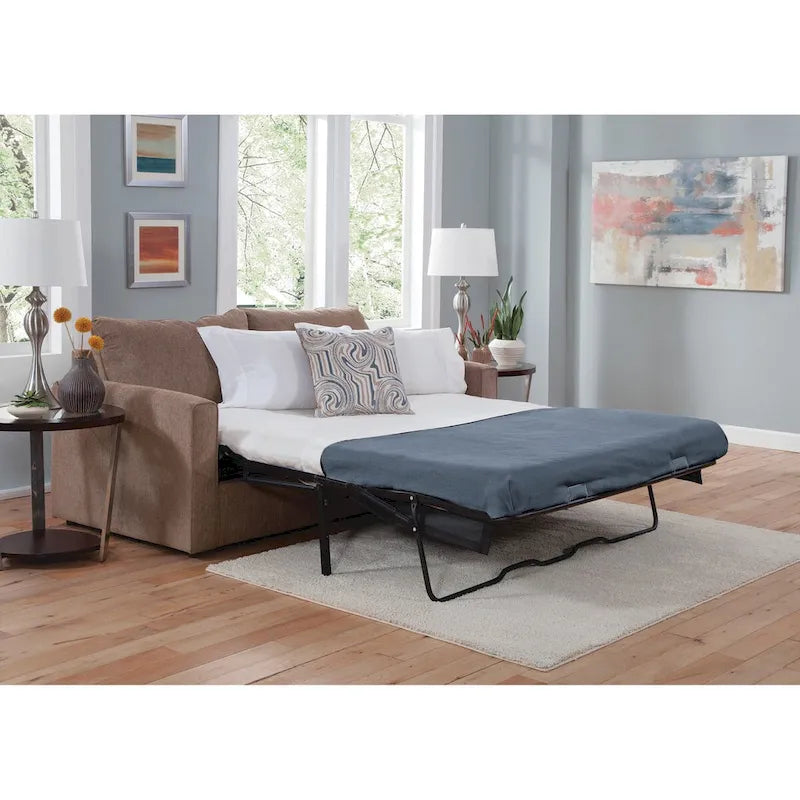  Delilah Model 8-040M-A441V2 Sleeper Sofa with 2 Throw Pillows