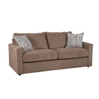 Delilah Model 8-040M-A441V2 Sleeper Sofa with 2 Throw Pillows