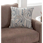 Delilah Model 8-040M-A441V2 Sleeper Sofa with 2 Throw Pillows