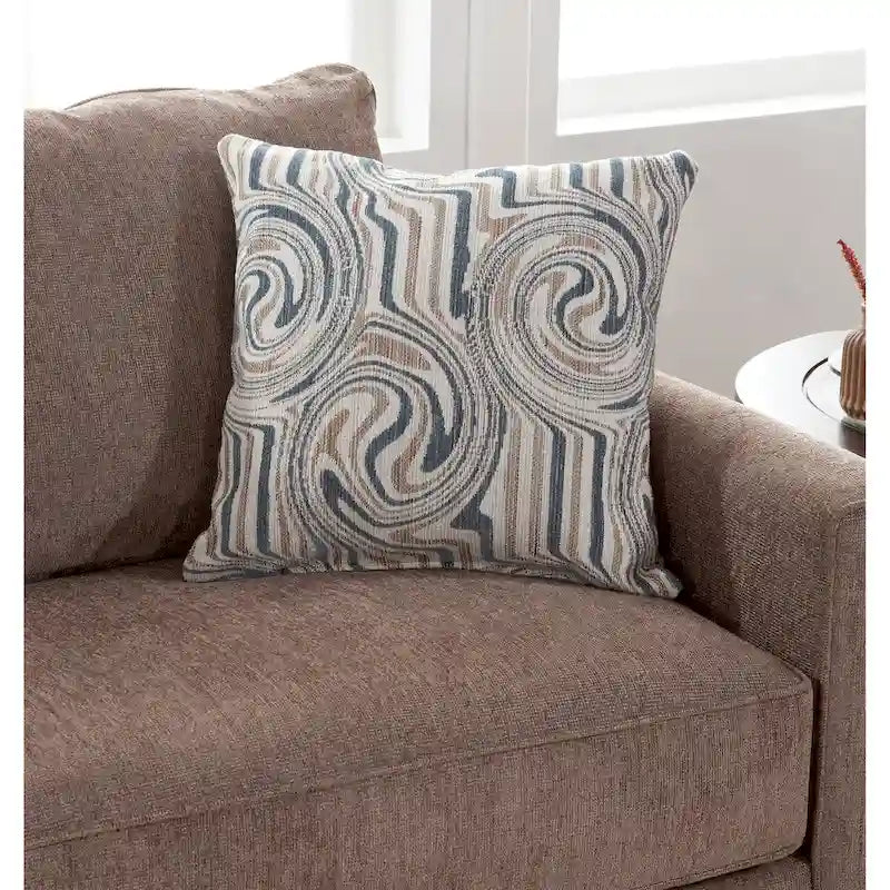 Delilah Model 8-040M-A441V2 Sleeper Sofa with 2 Throw Pillows