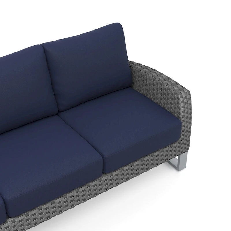 New Classic Furniture Fiji 2-Piece Patio Sofa and Coffee Table Set