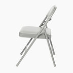 Hampden Furnishings Bernadine Basics Collection Vinyl Folding Chair, Pack of 4