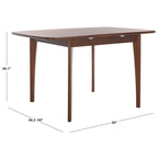Couture Jeanick Extendable Dining Table - 50 W x 50 D x 30 H - 50Wx50Dx30H