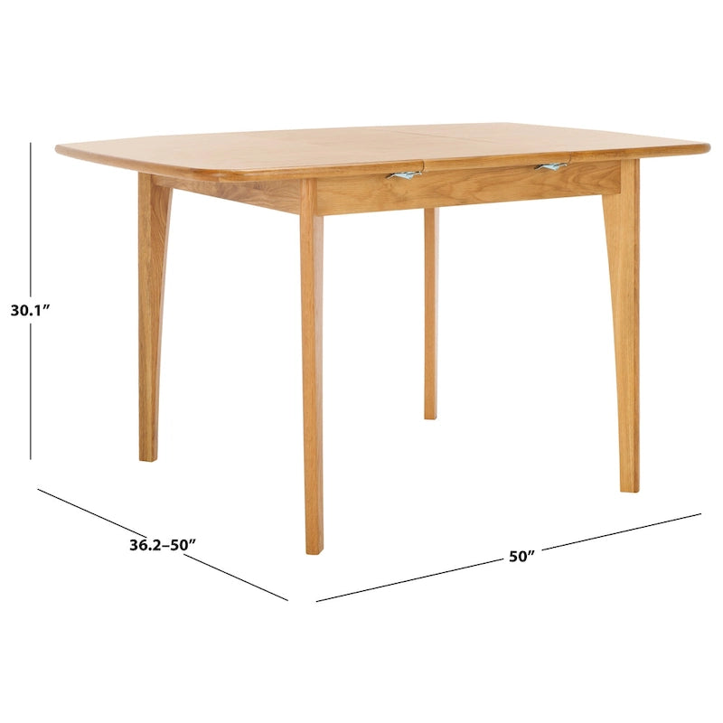 Couture Jeanick Extendable Dining Table - 50 W x 50 D x 30 H - 50Wx50Dx30H