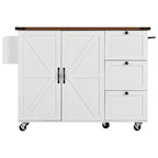 Rolling Kitchen Cart on Wheels,for Home,Kitchen and Dining Room