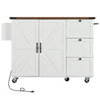 Rolling Kitchen Cart on Wheels,for Home,Kitchen and Dining Room