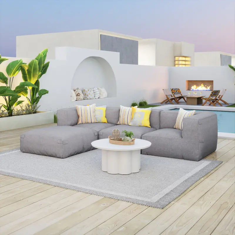 Palmier Coffee Table White